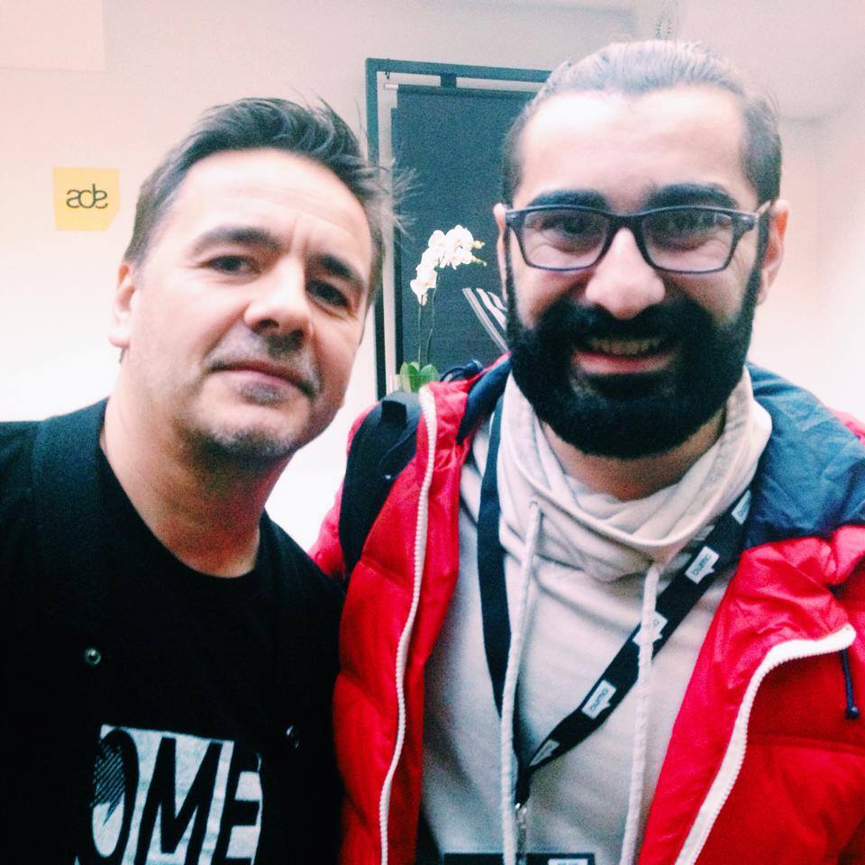 DJ AKG with Laurent Garnier at a past edition of Amsterdam Dance Event