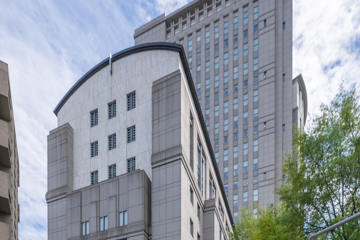 The Daniel Patrick Moynihan United States Courthouse in Lower Manhattan, home of the Southern District of New York