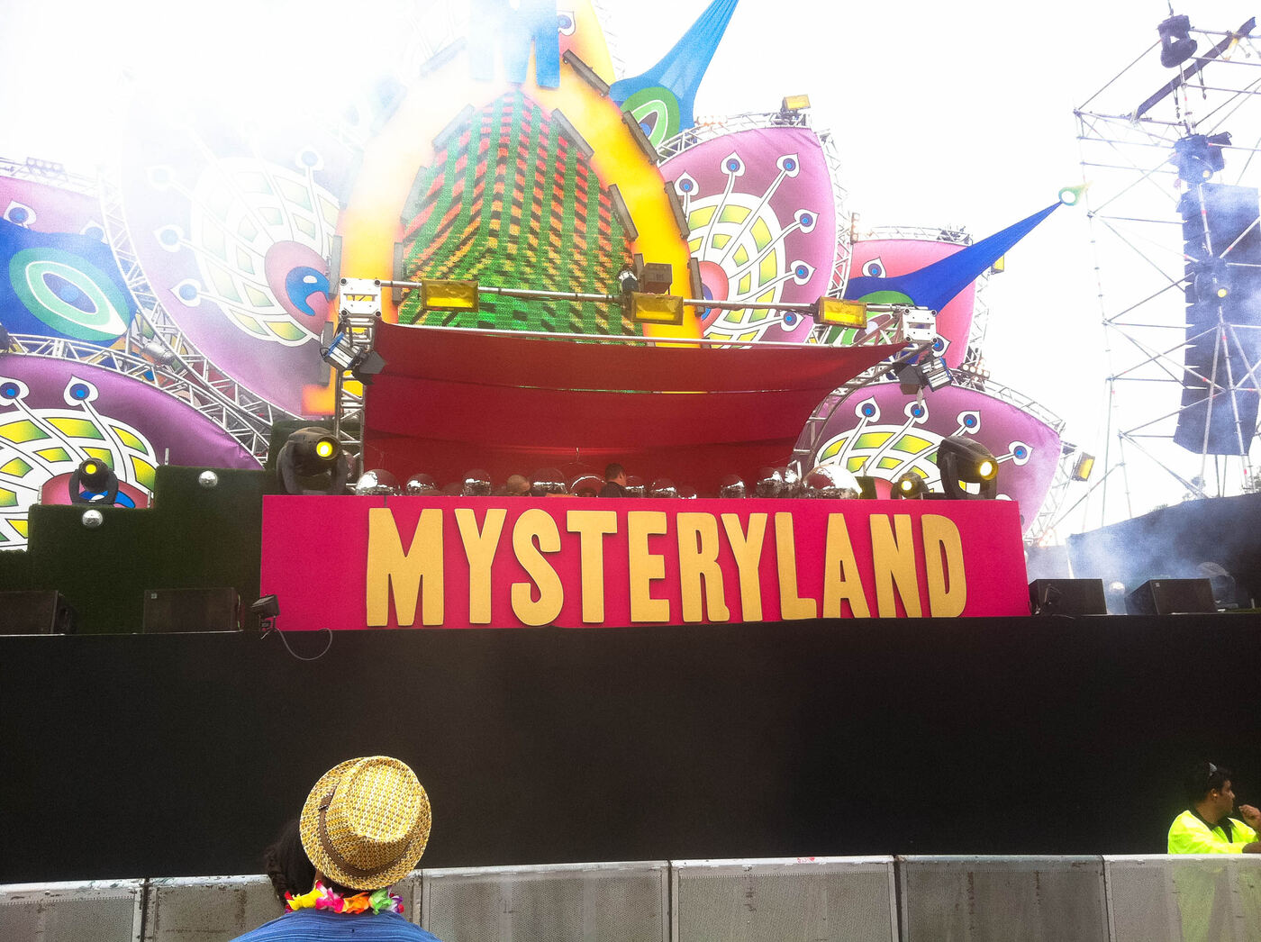 The main stage at Mysteryland's Chile edition