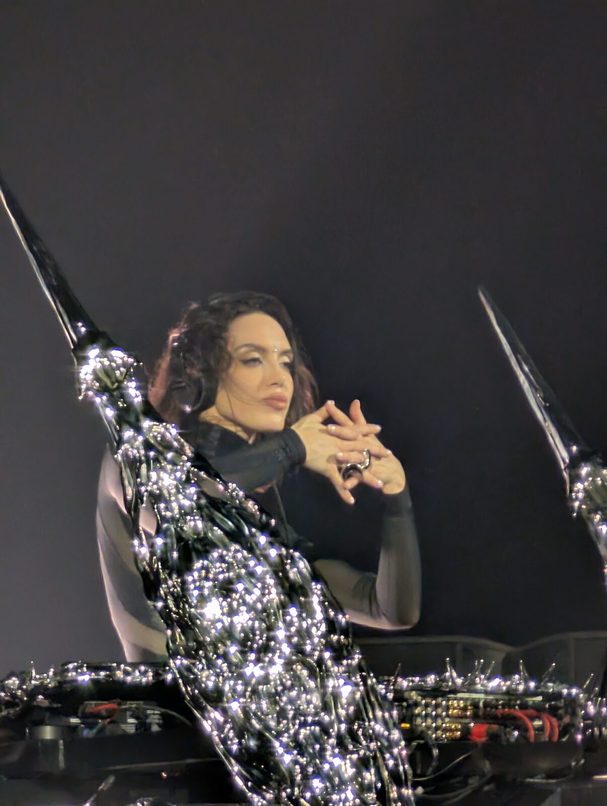 Sara Landry performing at the Palace of Fine Arts in San Francisco, November 2025