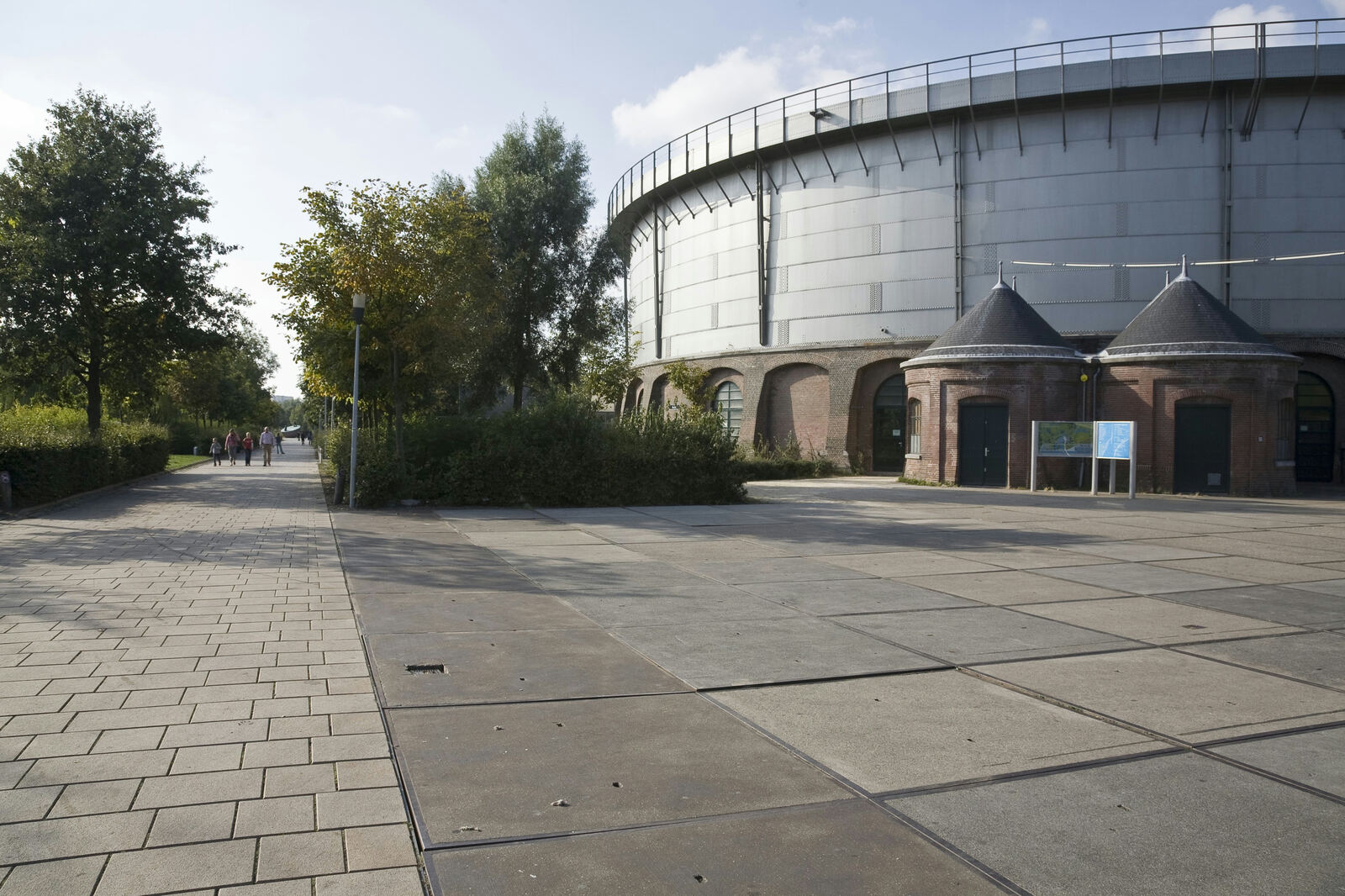 The Gashouder, the domed former gas holder at Amsterdam's Westergasfabriek, the original home of Awakenings.