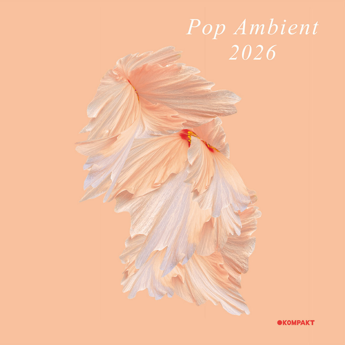 Cover art for Pop Ambient 2026, the 26th edition of Kompakt's long-running ambient compilation series